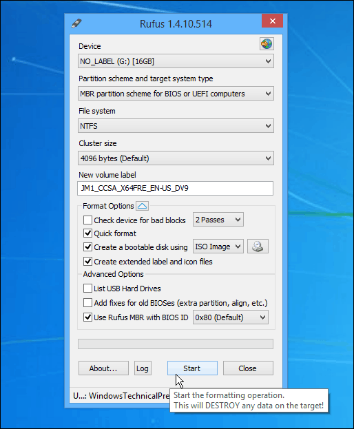 Make bootable usb windows 10 from cd